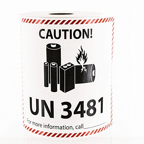 UN 3481 Lithium Battery Running Labels LV-UN3481, Label Measurement 120 x 114mm (4.75 x 4.5) Through LabelValuecom photograph about Printable Lithium Ion Battery Label known as UN 3481 Lithium Battery Taking care of Labels LV-UN3481, Label Size 120 x 114mm (4.75 x 4.5) Via LabelValuecom